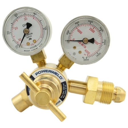 Powerweld Argon Flowgauge Regulator PWAGFG
